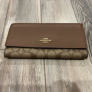 Coach Slim Tri-Fold Wallet